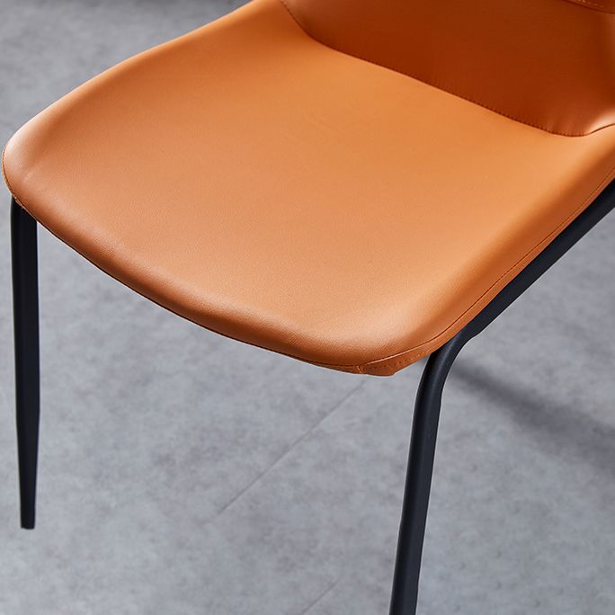 Sedia laterale di casa moderna di casa con finitura opaca sedia da pranzo