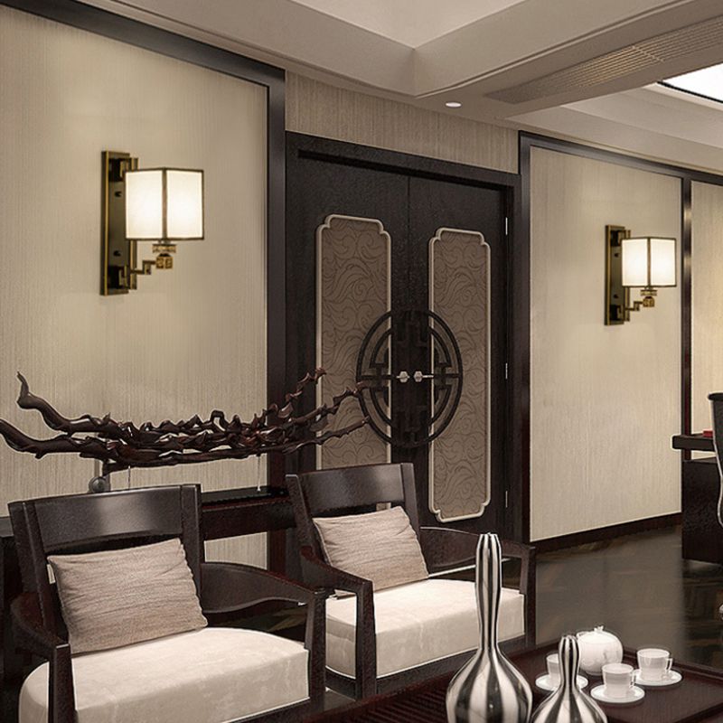 1 Idée d'éclairage mural en tissu léger