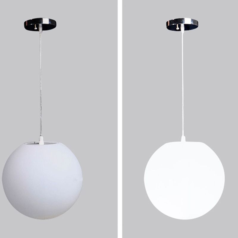 1-Licht-minimalistischer Stil hängender Licht, Acryl-Globus-Anhängerleuchte