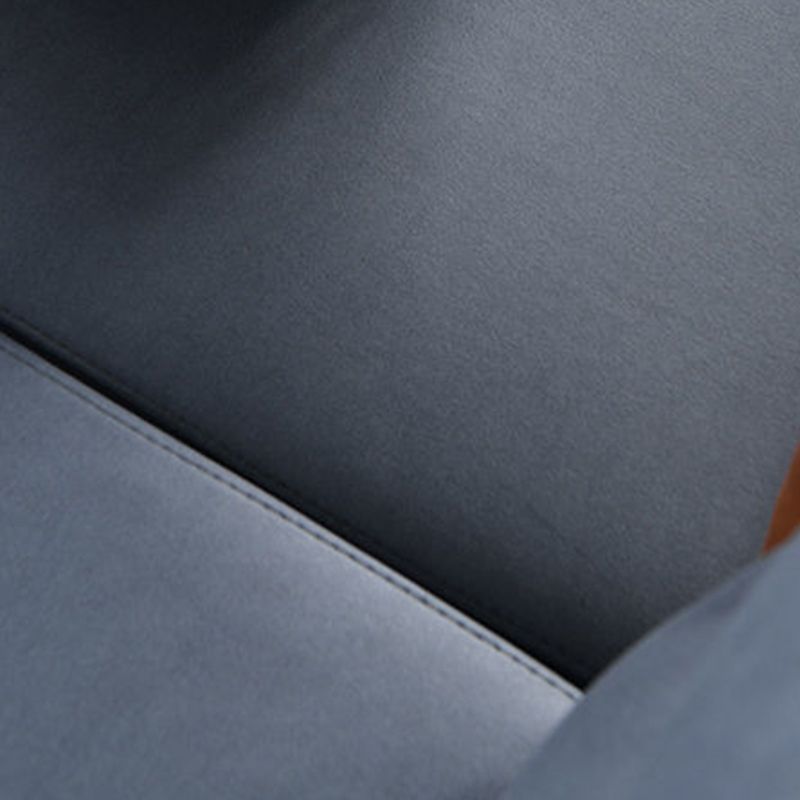 Square Arm Faux leather Removable Cushions Sectionals with Storage