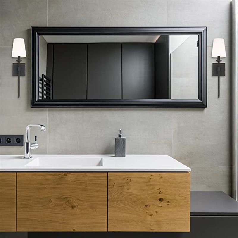 Nordic Style Iron Vanity Light Cylinder Shape Vanity Lamp for Shower Room