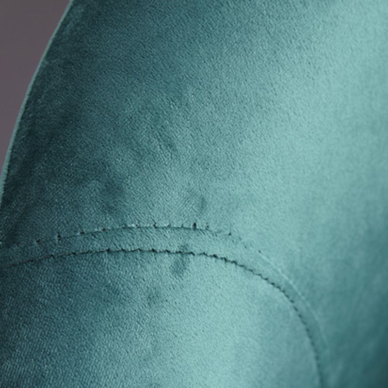 Chaises de salle à manger en velours de style scandinave