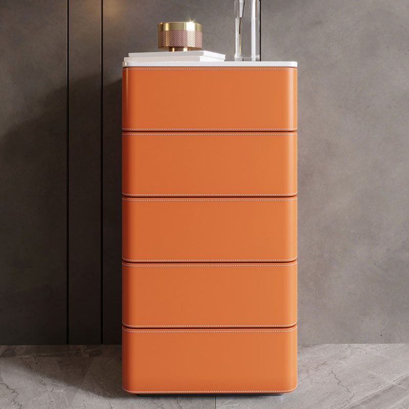 Stone Storage Chest Dresser Modern Storage Chest with 2/3/4/5 Drawers