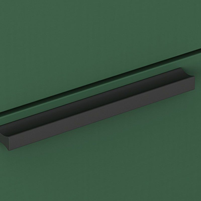 Glam Style Buffet Sideboard Engineer Wood Server with Door and Drawer for Living Room