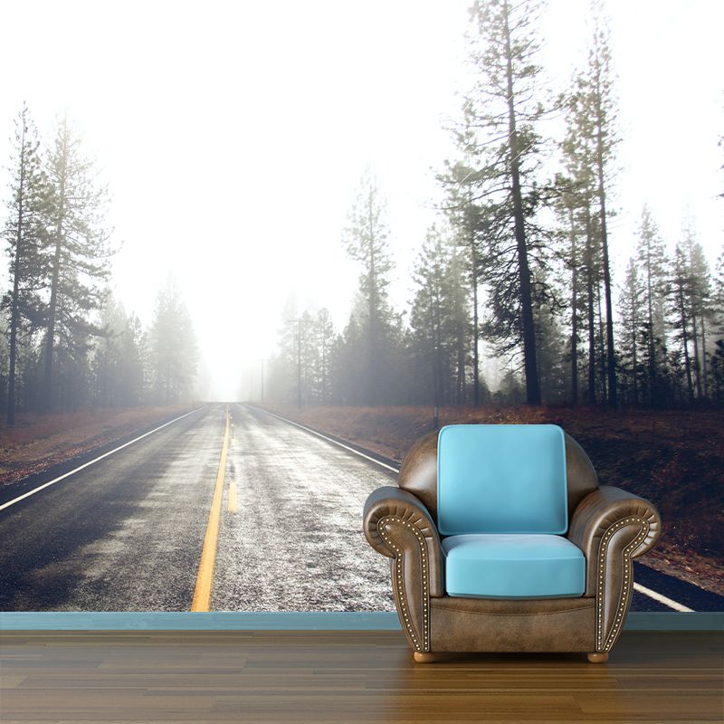 Traffic Photography Mural Wallpaper Decorative Bedroom Wall Mural