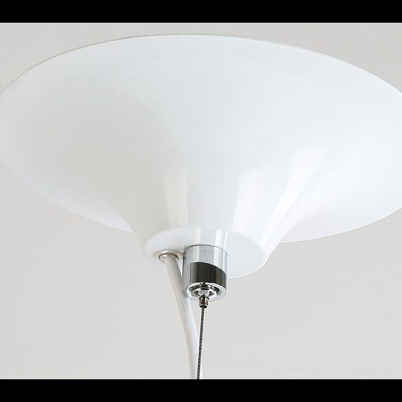 Pine Tree Shaped Creative Hanging Light Post-modern Style Aluminum Alloy Lighting Pendant in White