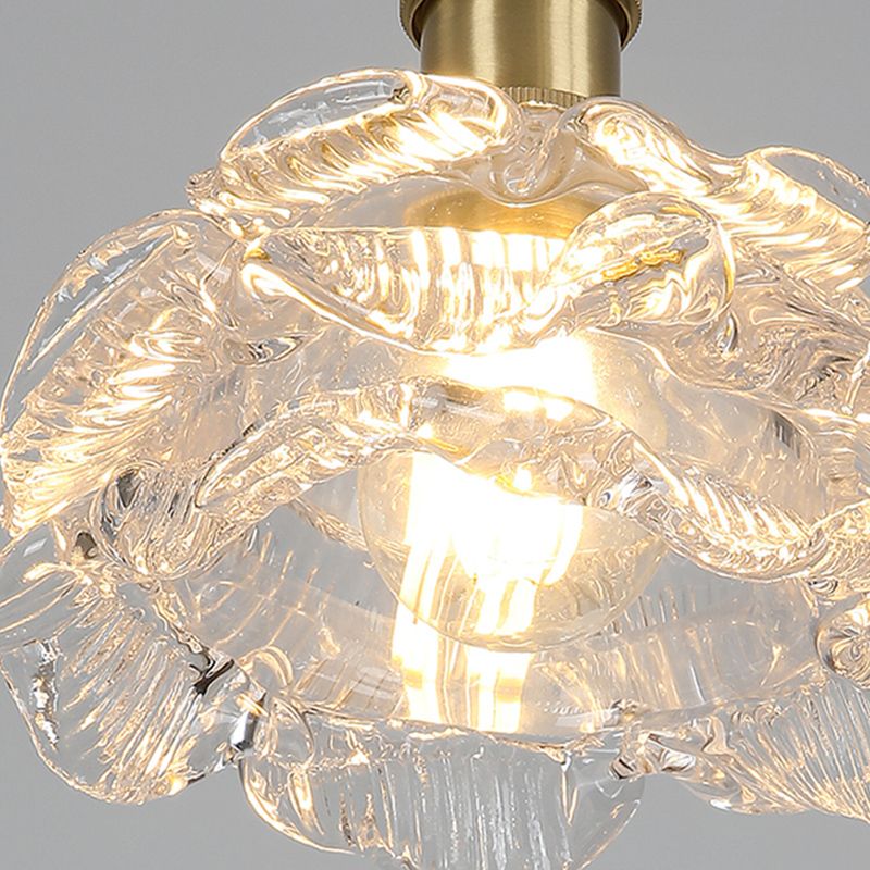 Modern Simple Hanging Light Creative Glass Pendant Lighting Fixture