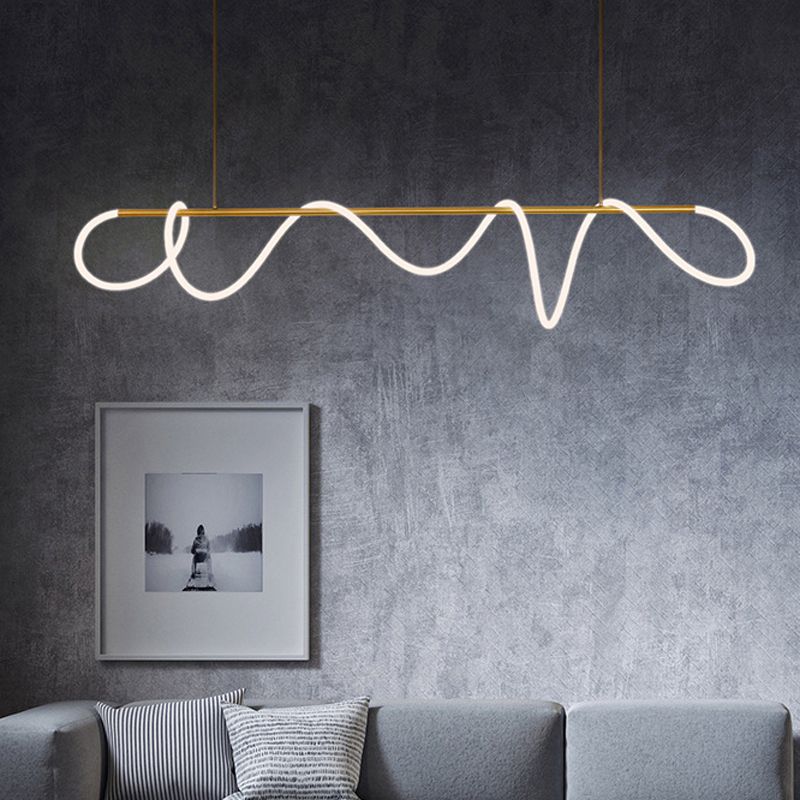 Modern Flexible Dining Chandelier Light Modern Dining Room Pendant Light Fixture
