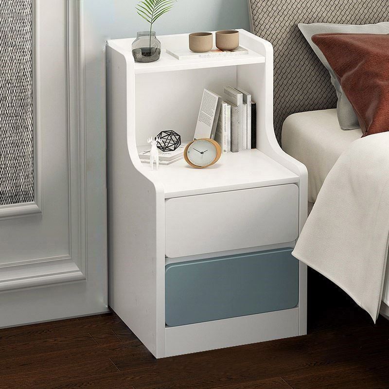 Contemporary Rectangle Manufactured Wood Grooves Accent Chest