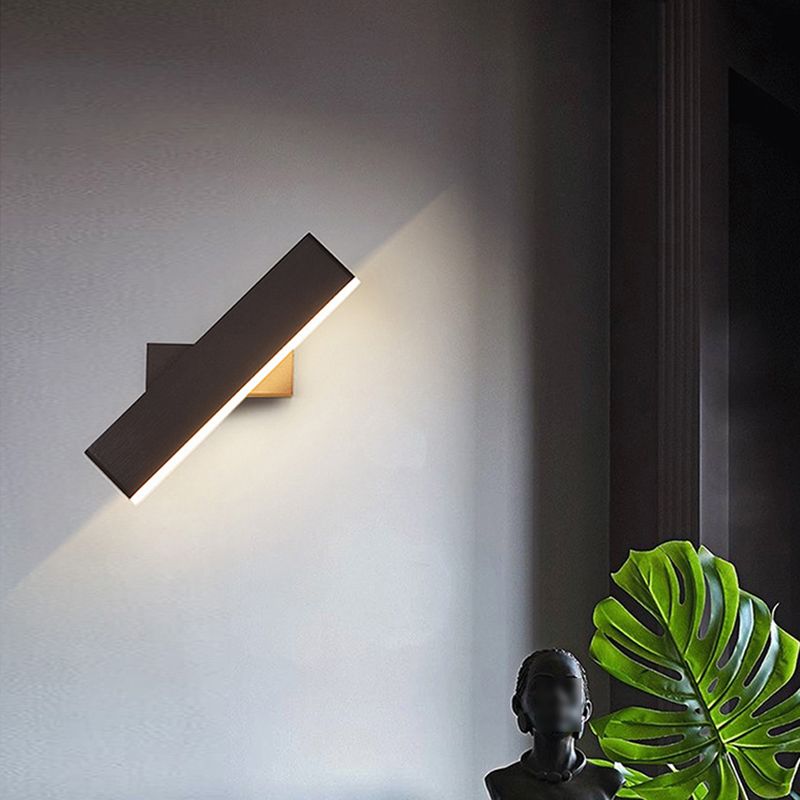 Stile moderno a parete a parete a parete a parete in metallo funzimi da parete rettangolare