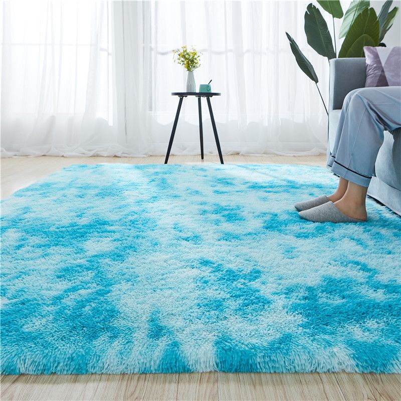Tapis de tapis de shag nature créatif en polyester tapis d'intérieur