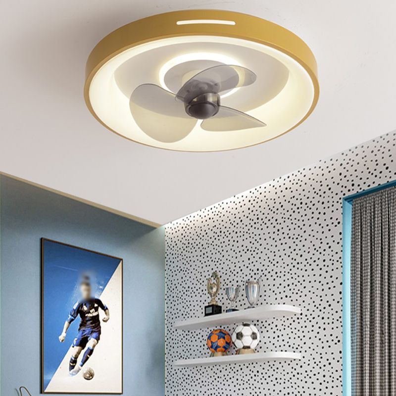 Plafond de plafond en métal lampe de lampe de lampe simplicité plafond lumière montée