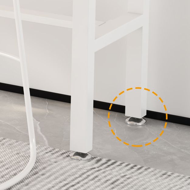 Contemporary Bar Stools Metal and Solid Wood Counter Height Stools