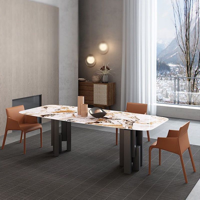 Home Faux Leather Side Chair Dining Room Parsons Dining Armchair