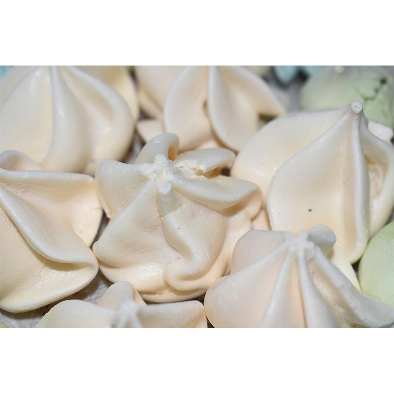 Contemporary Meringue Wall Mural Environment Friendly Wallpaper for Cake Shop