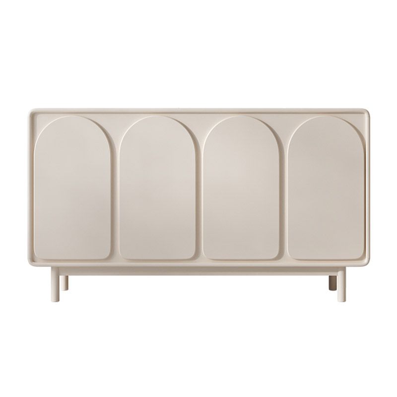 Modern and Contemporary Sideboard Wood Credenza with Cabinets