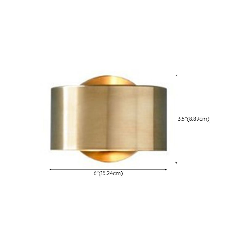 Post Modern Wall Light Metal Golden Lighting for Restaurant and Home