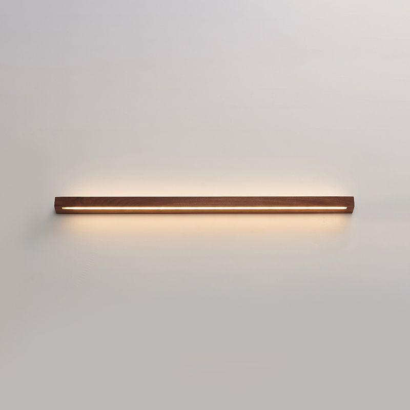 Lámparas de pared lineales contemporáneas de metal 2 luces lámpara de montaje de pared