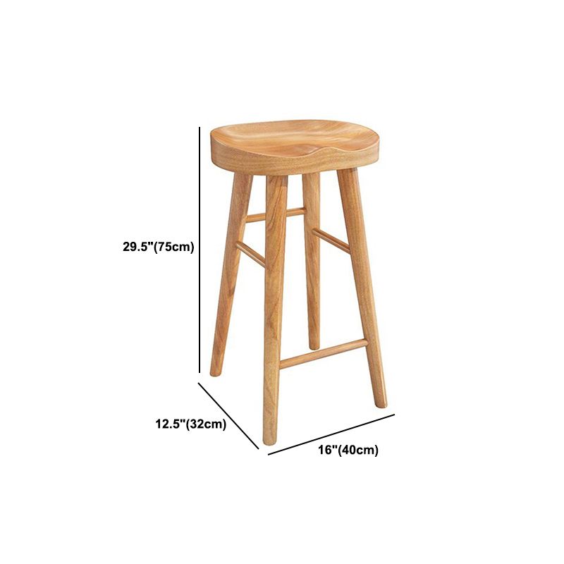 Modern 1/9 Pieces Bar Table Set Rectangle Wood Counter Table with High Stools