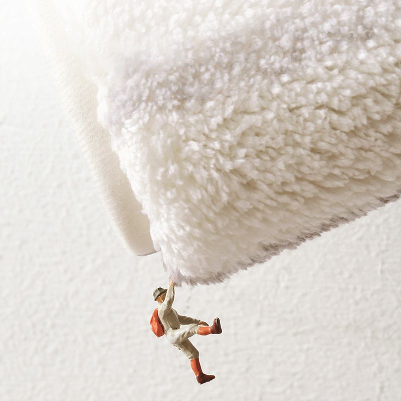 Relaxing Geo Print Rug Multi Colored Synthetics Area Rug Anti-Slip Machine Washable Carpet for Bedroom