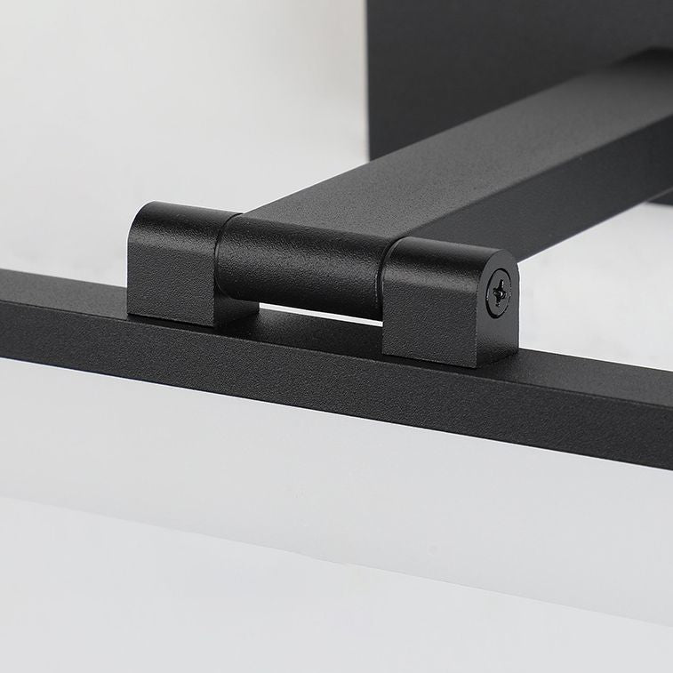 Acrylschatten 180 ° Verstellbares LED-Eitelkeitslicht Anti-Fogge wasserdichtes Make-up-Spiegellampe für Bad Waschtisch