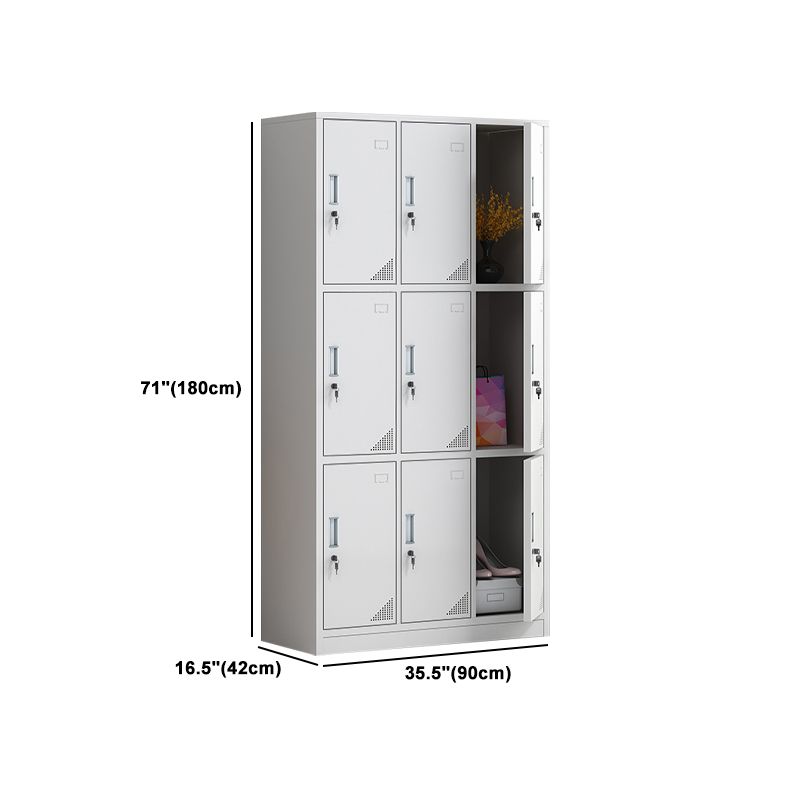 Hinged Contemporary Wardrobe Armoire Metal Wardrobe Cabinet for Home