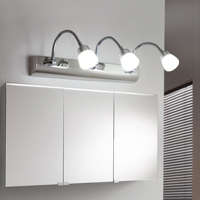 Metal Linear Vanity Lighting Contemporary Style Multi Lights Vanity Sconce Lights