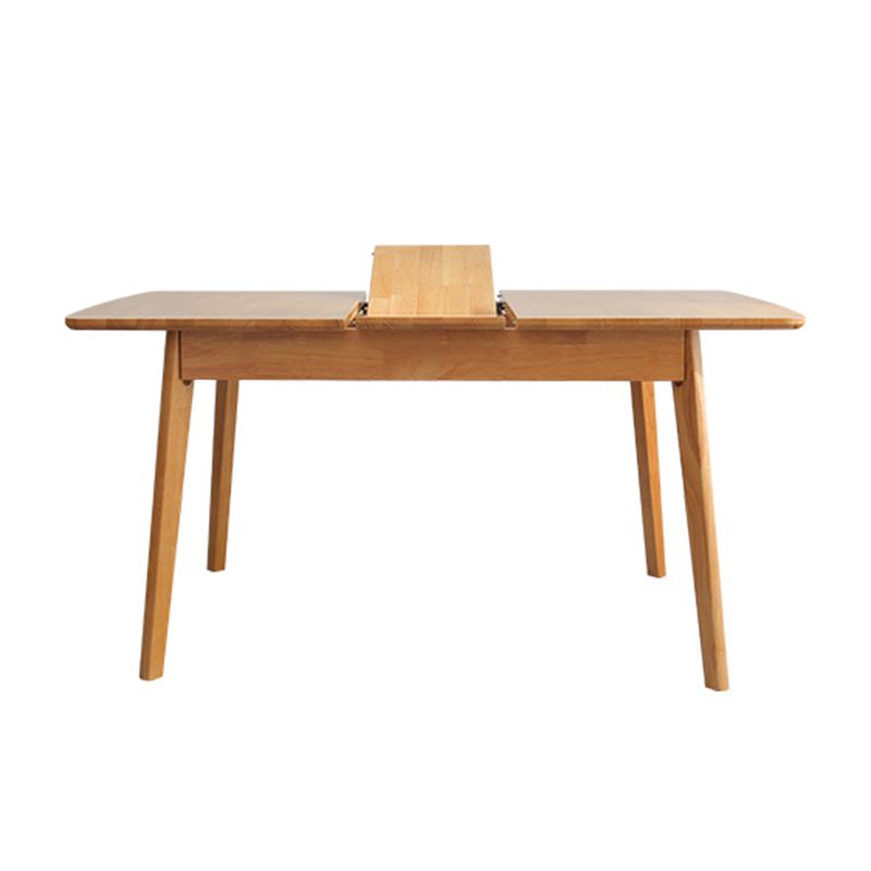 Moderner Stil eines Esstischs Rechteck fester Holz-Tropfen-Blatt-Tisch mit 4 Beinen