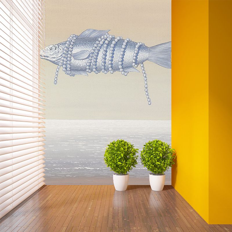 Homage to Alphonse Allais Mural Surrealism Waterproof Bedroom Wall Decoration, Size Optional