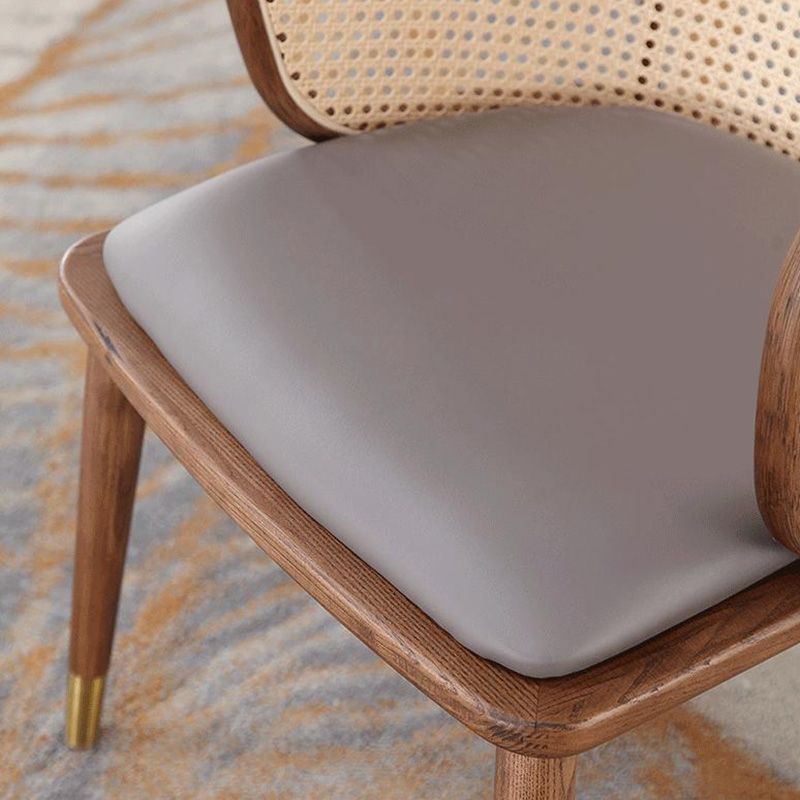 Windsor Back Arm Chair Contemporary Solid Wood Dining Chairs