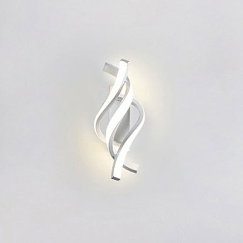 Nordischer Metall Wandleuchte lineare LED -Wandleuchte für Wohnzimmer