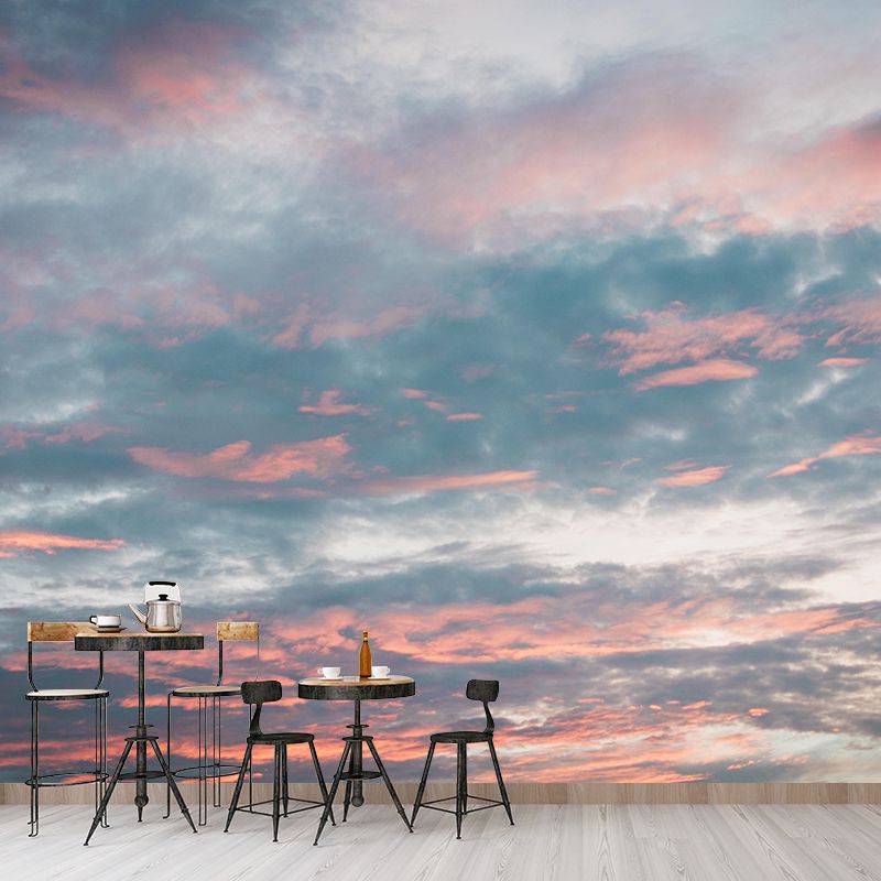 Modern Art Storm Mural Decal Eco-friendly Wallpaper Wall Covering for Home