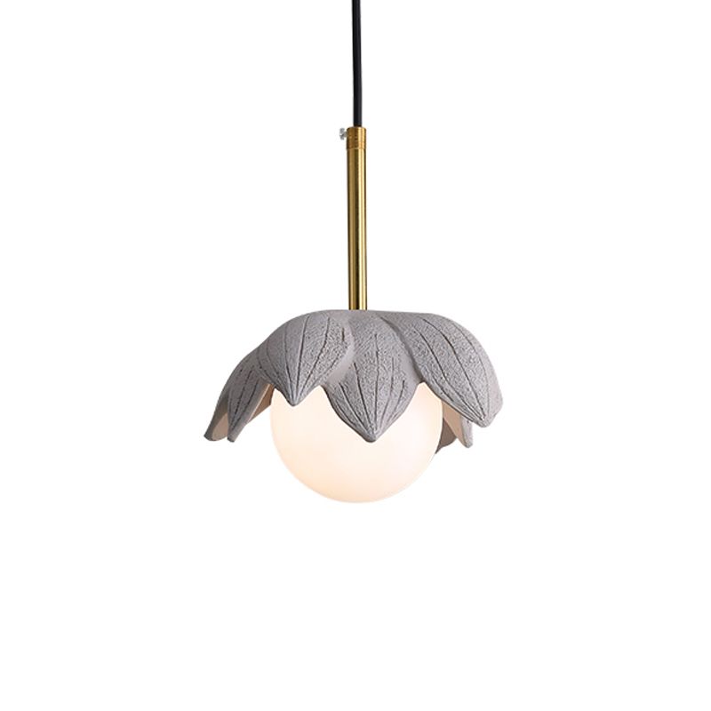 Forme unique suspendue Light Modern Style Metal 1 Light Prowing Lampe pour salle à manger