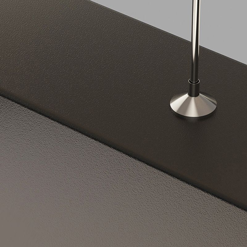 Style de style aluminium Aluminium Géométrie à la luminaire LED PROSDE LED avec ombre acrylique