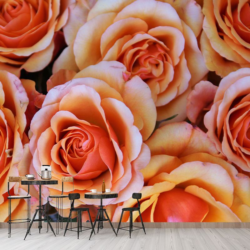 Rose Full Size Wall Covering for Home Decoration Water Resistant, Made to Measure