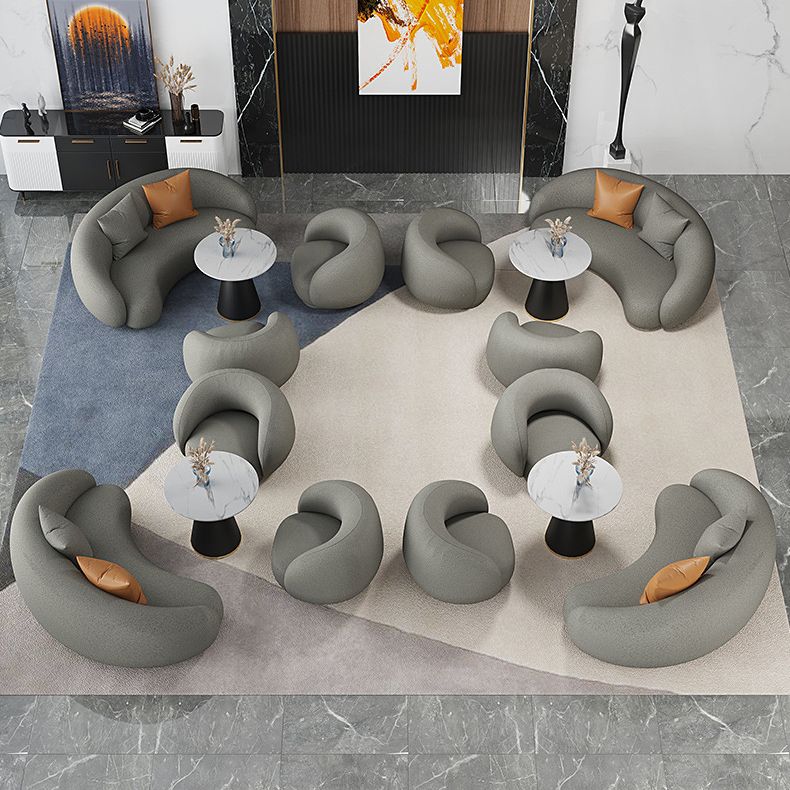 Black Metal Base Traditional Luxury Round Table Sintered Stone Dining Table with Pedestal