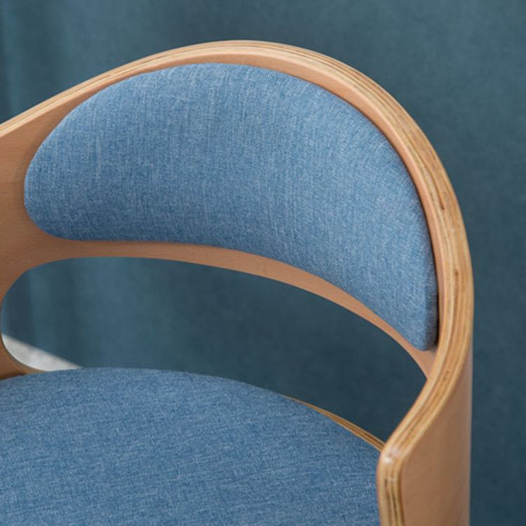 Rotating Barstool Nordic Style Steel Pedestal Bar Stool for Dining Room