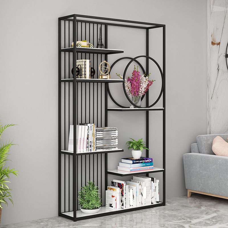 70,87 "H Bookshelf Glam Style Open Back Bücherregal für Home Office Study Room