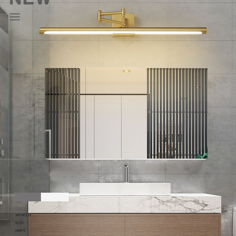 Moderni tubi in stile minimalista Luci da vanità montate a parete con il bagno