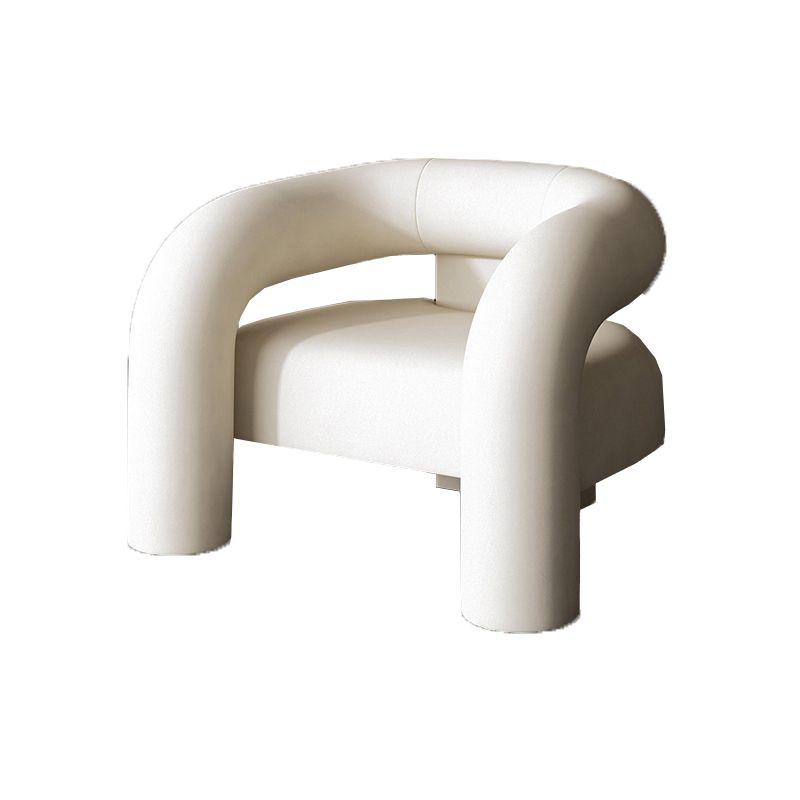 Velvet Armchair 30.70" High Solid Wood Frame Chair for Living Room