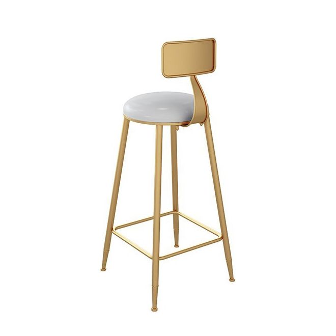 1/3 Pieces Glam Iron Bar Table Set White Rectangle Faux Marble Top Bistro Set with Shelf
