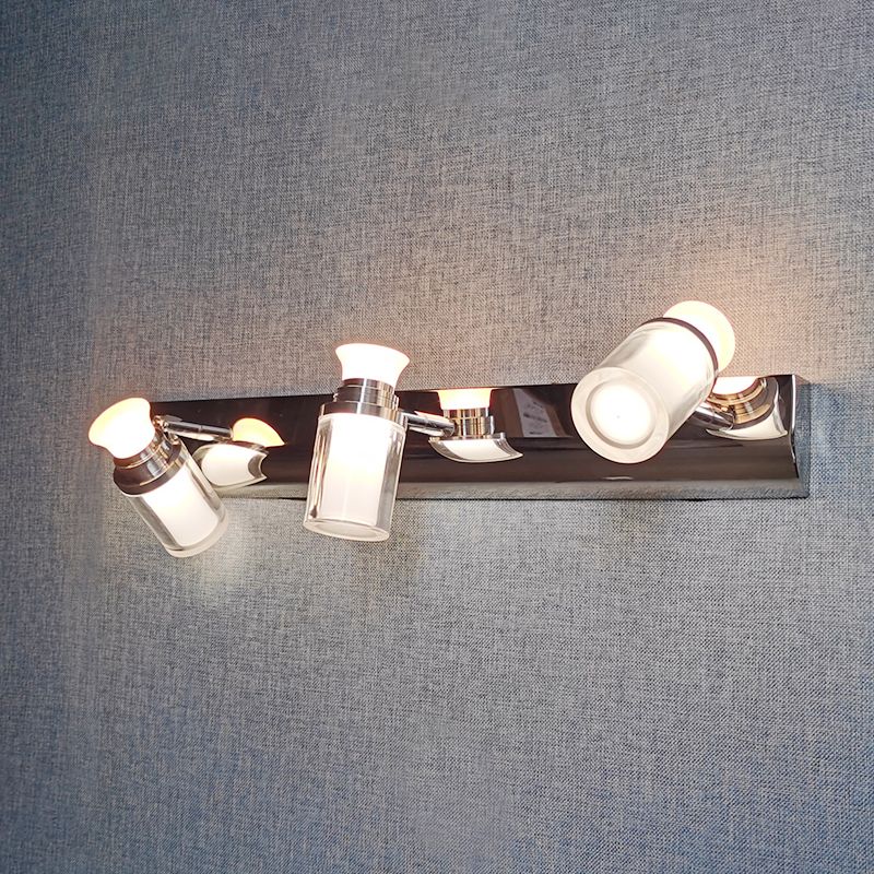 Luci da parete a specchio metallico moderno moderno semplice stye multime