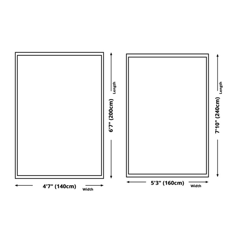 Modern Living Room Carpet Gray Polyester Indoor Rug Anti-Split Backing Rug