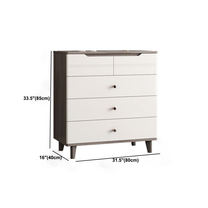 Modern Rectangle Accent Chest with Drawer Scratch Resistant Chest