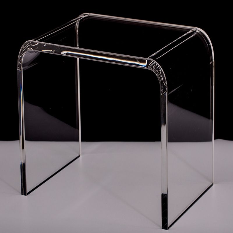 Sled Actylic Coffee Table Rectangular 1 Single Cocktail Table