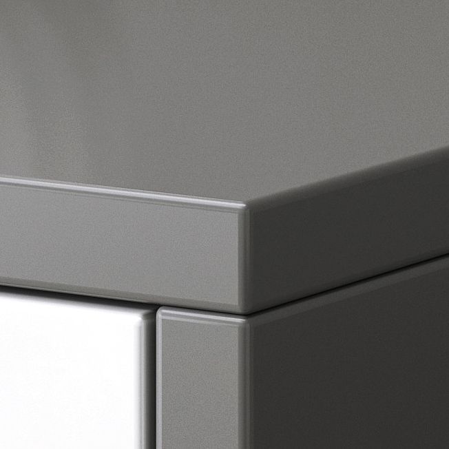 Ultra Modern Wood Combo Dresser Horizontal Storage Chest Dresser for Bedroom