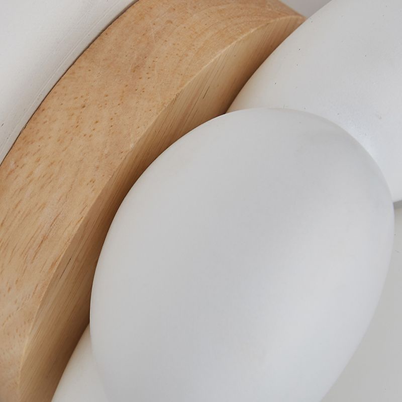 Modern Sconce Light Fixture Pink/White Wall Light Sconce for Bedroom