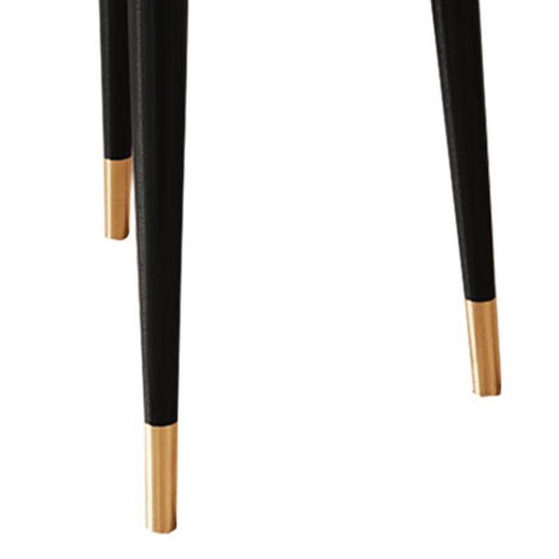 Solid Color Flannel Standard Stool Modern Simple Rectangular Upholstered Stool