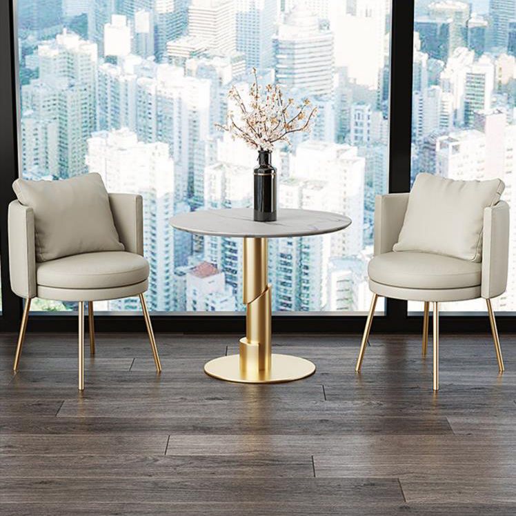 Glam 1/3/4/5 stukken Dinerset Witte Sintered Stone Eetting Table