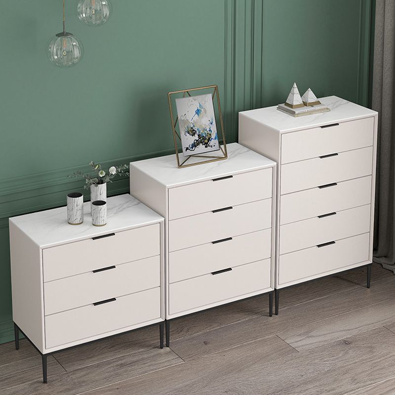 Modern Accent Chest with Soft Close Drawers 15.74" Wide Pine Chest